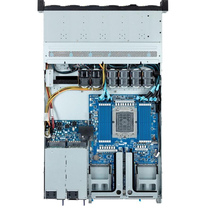 Gigabyte R163-Z32 (rev. AAB1) Barebone System - 1U Rack-mountable - Socket SP5 LGA-6096 - 1 x Processor Support