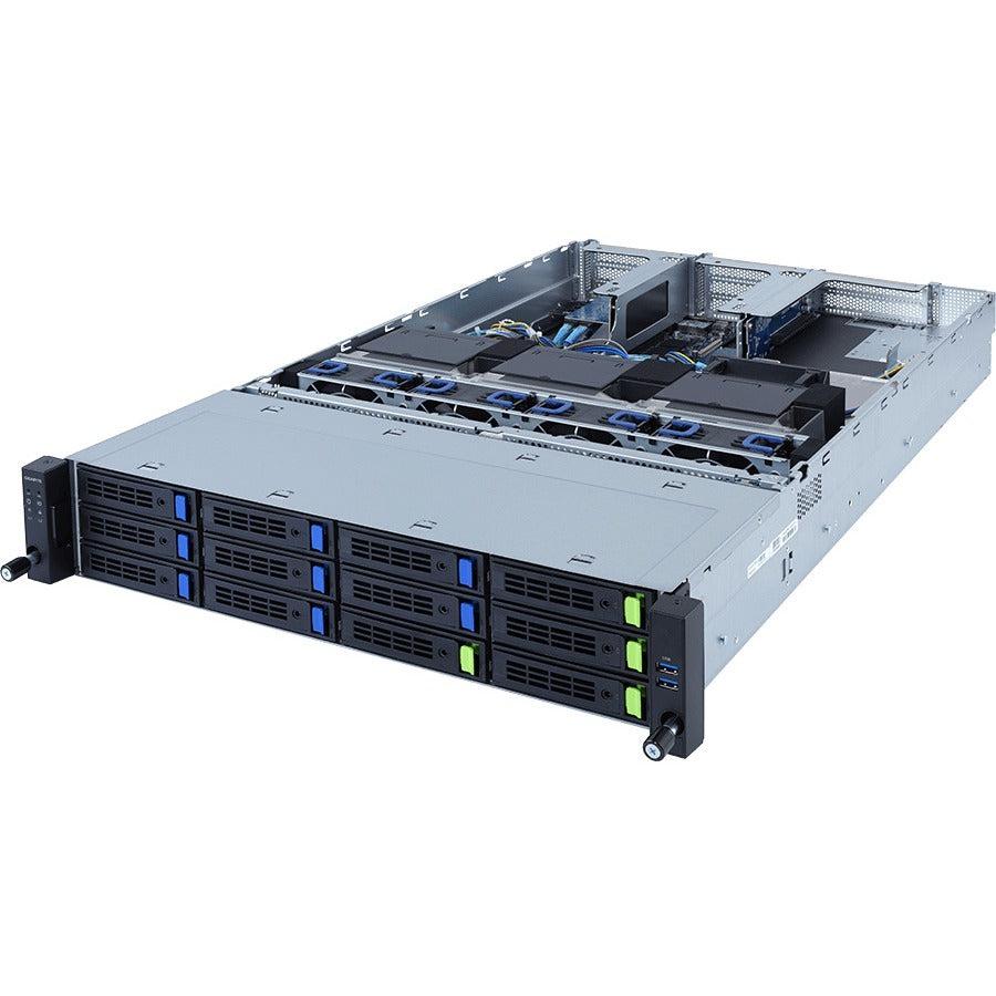 Gigabyte R282-Z96 Barebone System - 2U Rack-mountable - Socket SP3 - 2 x Processor Support