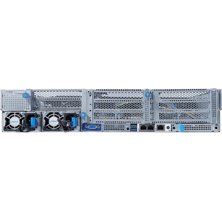 Gigabyte R282-Z96 Barebone System - 2U Rack-mountable - Socket SP3 - 2 x Processor Support