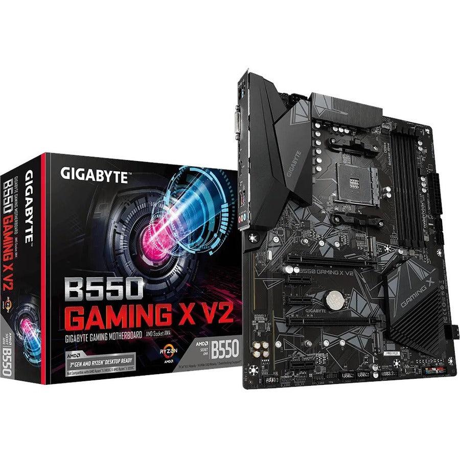 Gigabyte Ultra Durable B550 GAMING X V2 Desktop Motherboard - AMD B550 Chipset - Socket AM4 - ATX