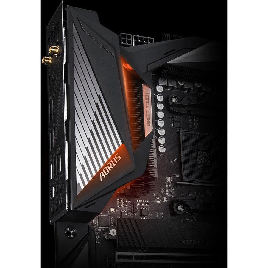 Gigabyte X570 Aorus Ultra Amd Ryzen 3000 Pcie 4.0 Sata 6Gb/S Usb 3.2 Amd X570 Atx Motherboard