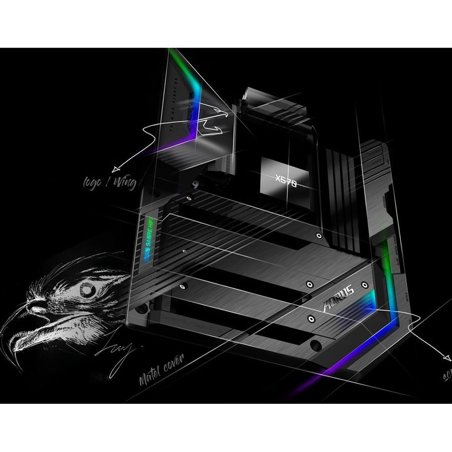 Gigabyte X570 Aorus Xtreme Amd Ryzen 3000 Pcie 4.0 Sata 6Gb/S Usb 3.2 Amd X570 E-Atx Motherboard