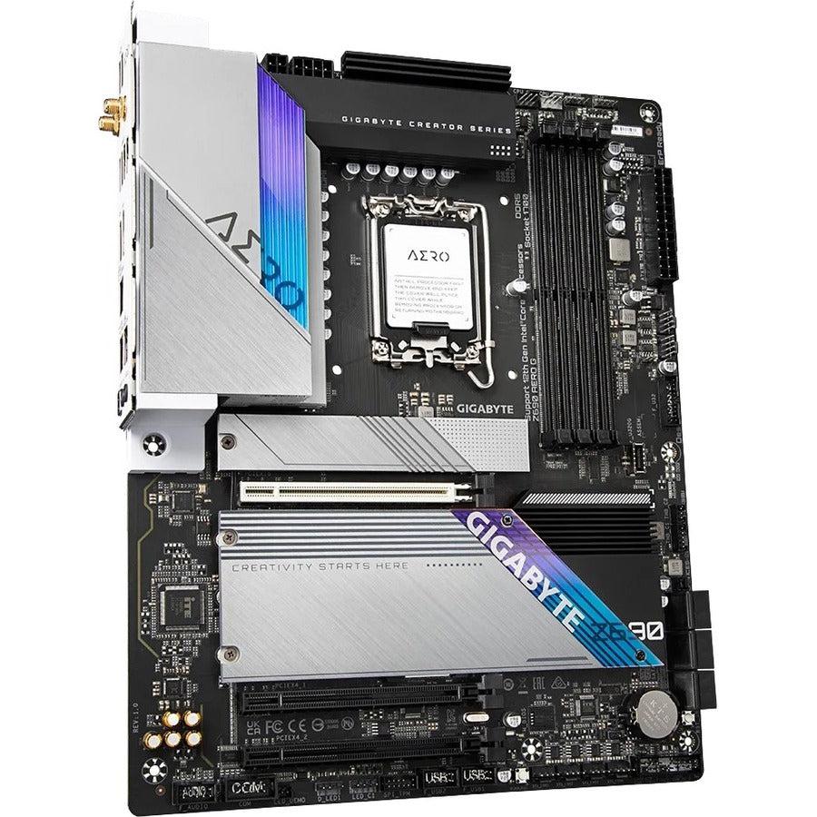 Gigabyte Z690 AERO G Gaming Desktop Motherboard - Intel Z690 Chipset - Socket LGA-1700 - Intel Optane Memory Ready - ATX