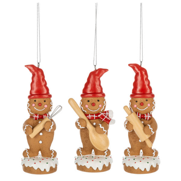 Gingerbread Gnome Ornament -