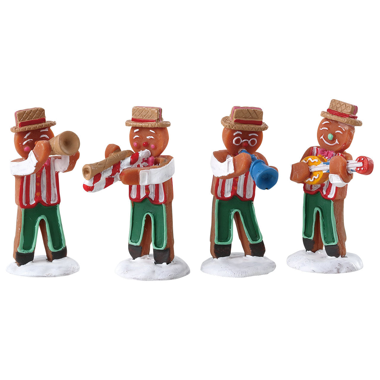Gingerbread Jazz, Set of 4