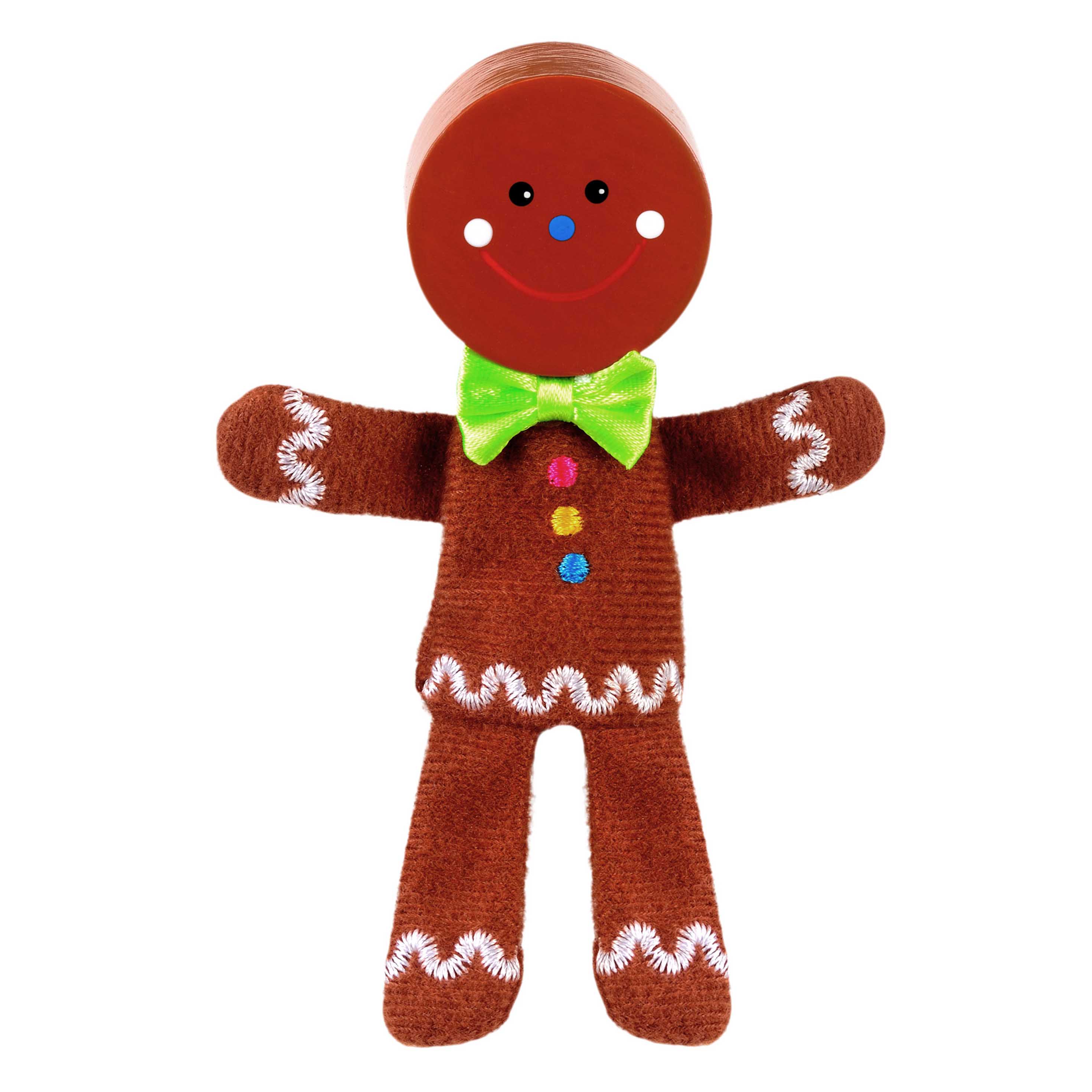 Gingerbread Man Finger Puppet