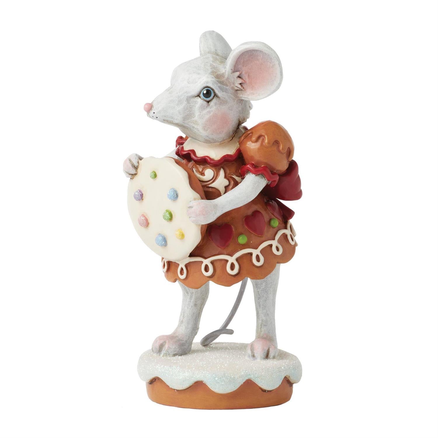Gingerbread Mouse Figurine - Girl