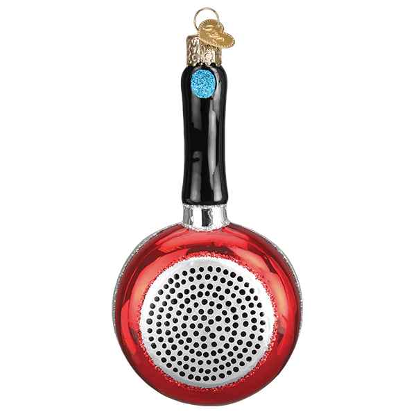 Glass Frying Pan Ornament