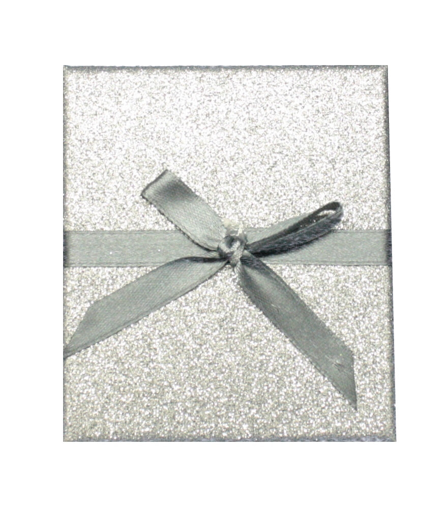 Glitter Gift Box - Silver