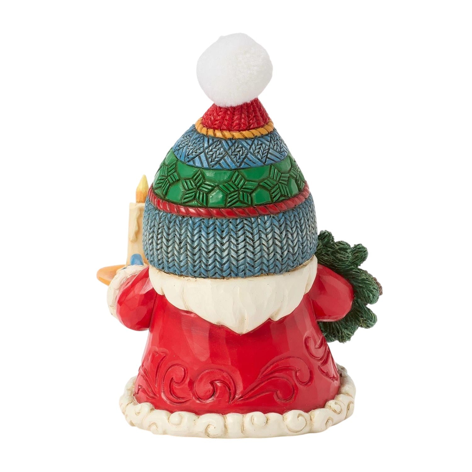 Gnome with Chamber Candle Figurine