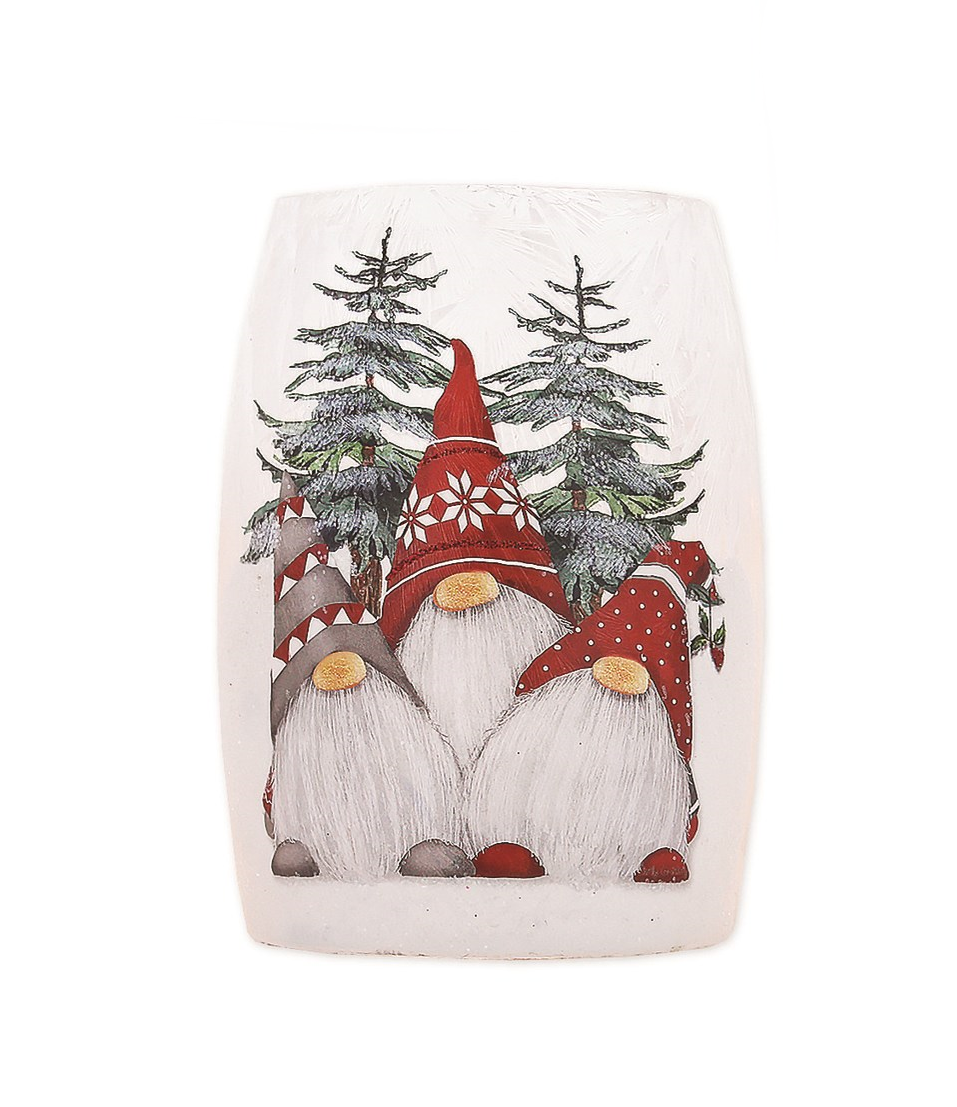 Gnomes Lighted Vase - 5.5 inch - 3 Pals