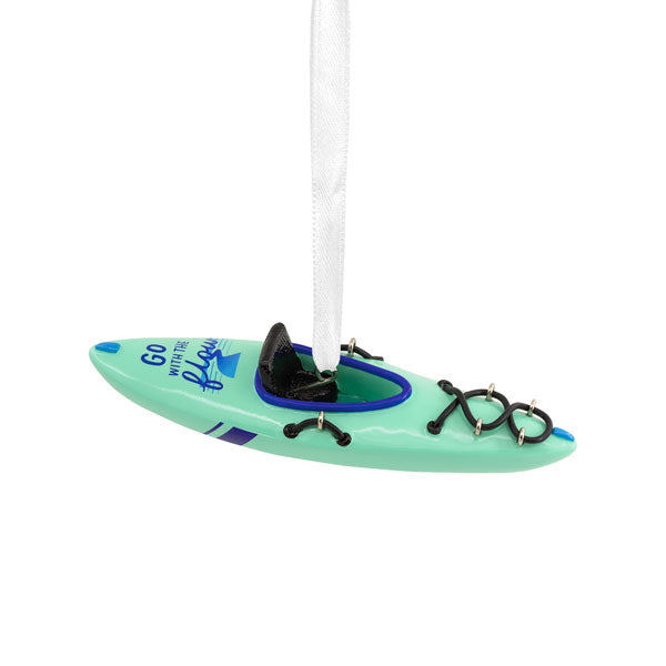Go With the Flow Kayak Ornament