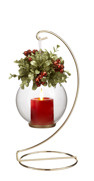 Gold 11 Inch Ornament Stand