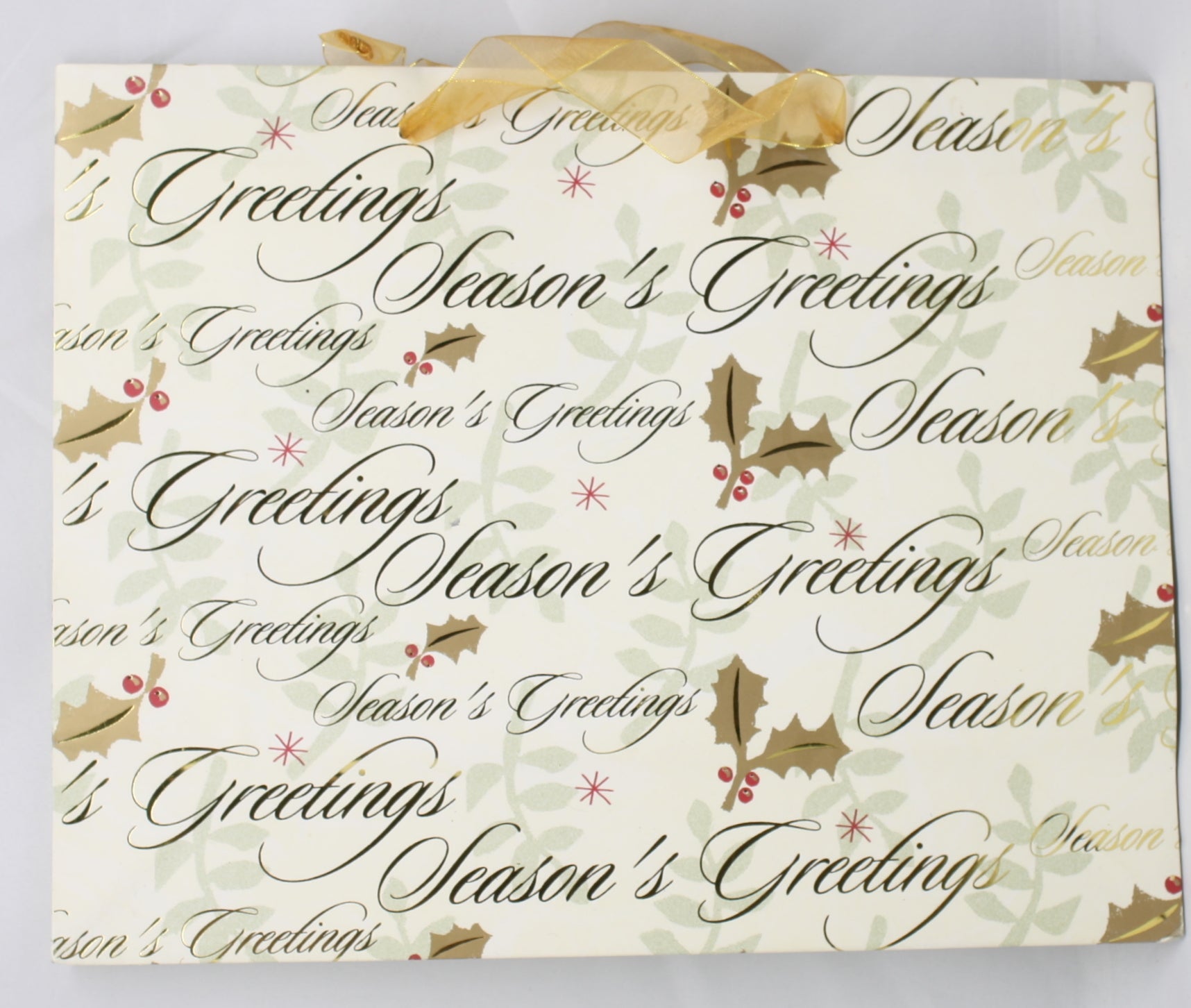 Gold Leaf - Christmas Bag