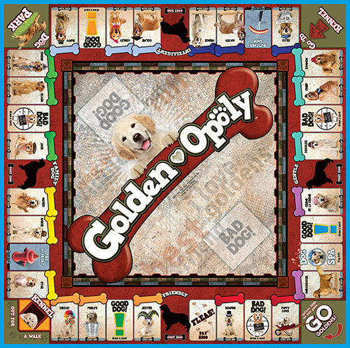 Golden Opoly Board Game
