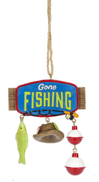 Gone Fishing Ornament