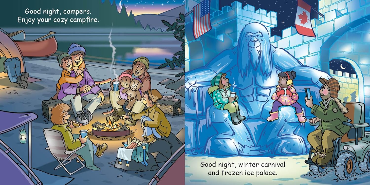 Good Night Board Book - Adirondacks