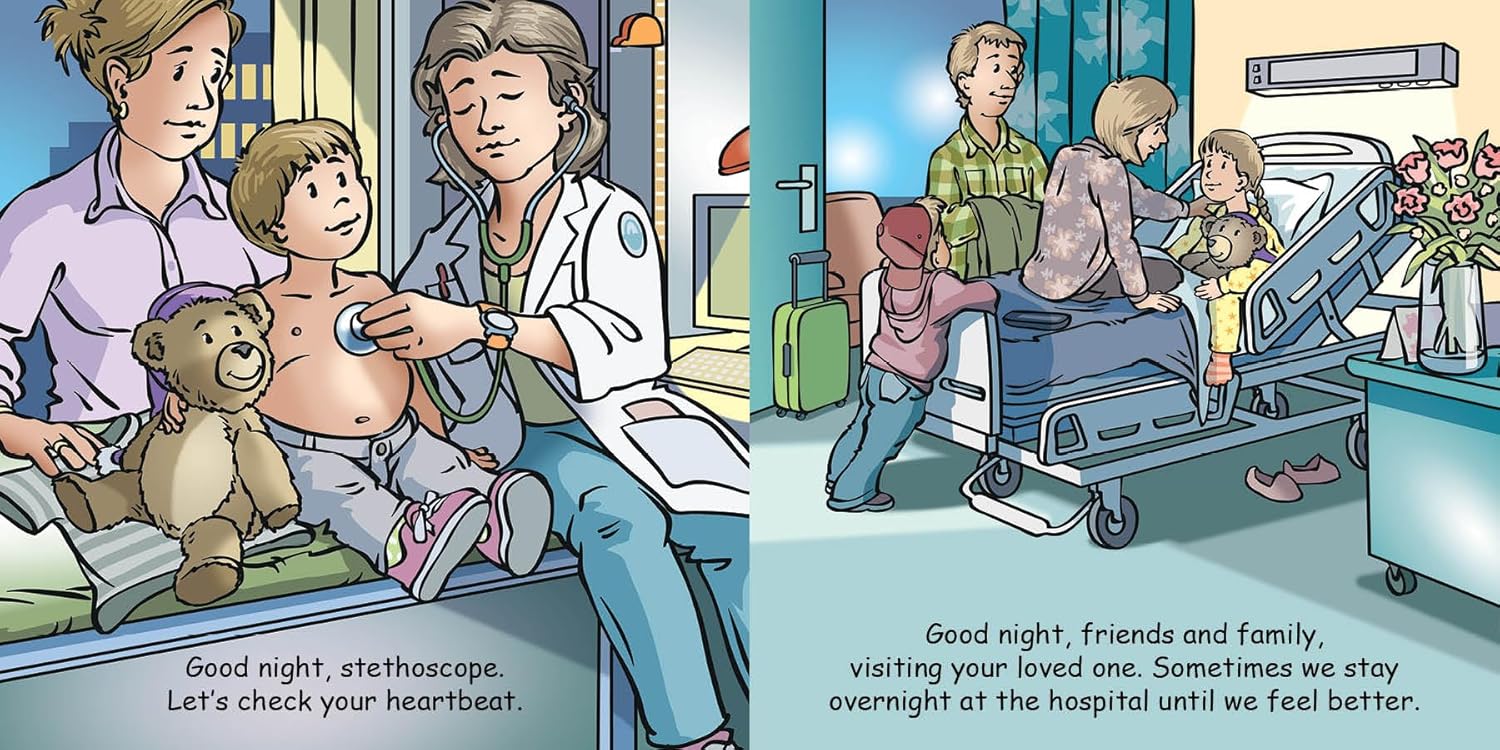 Good Night Board Book - Hospital