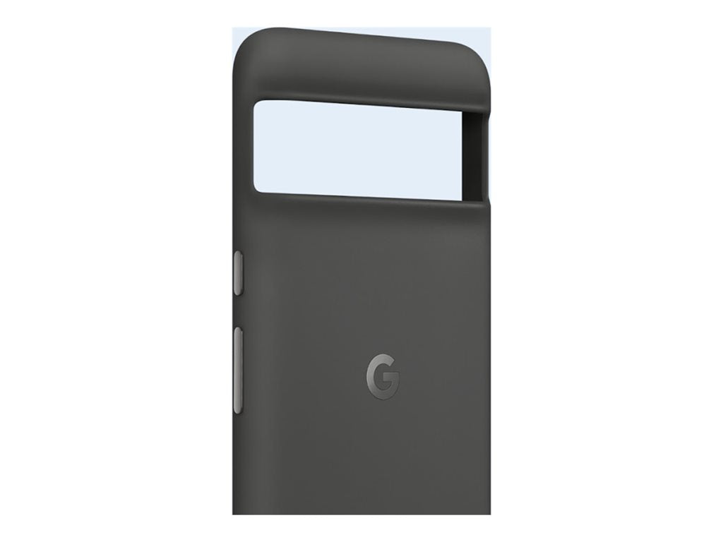 Google - Back cover for cell phone - aluminum, silicone, polycarbonate shell - charcoal - for Pixel 8 Pro GA04974