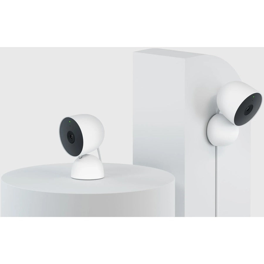 Google Nest 2 Megapixel Indoor Full HD Network Camera - Color - Snow GA01998-US