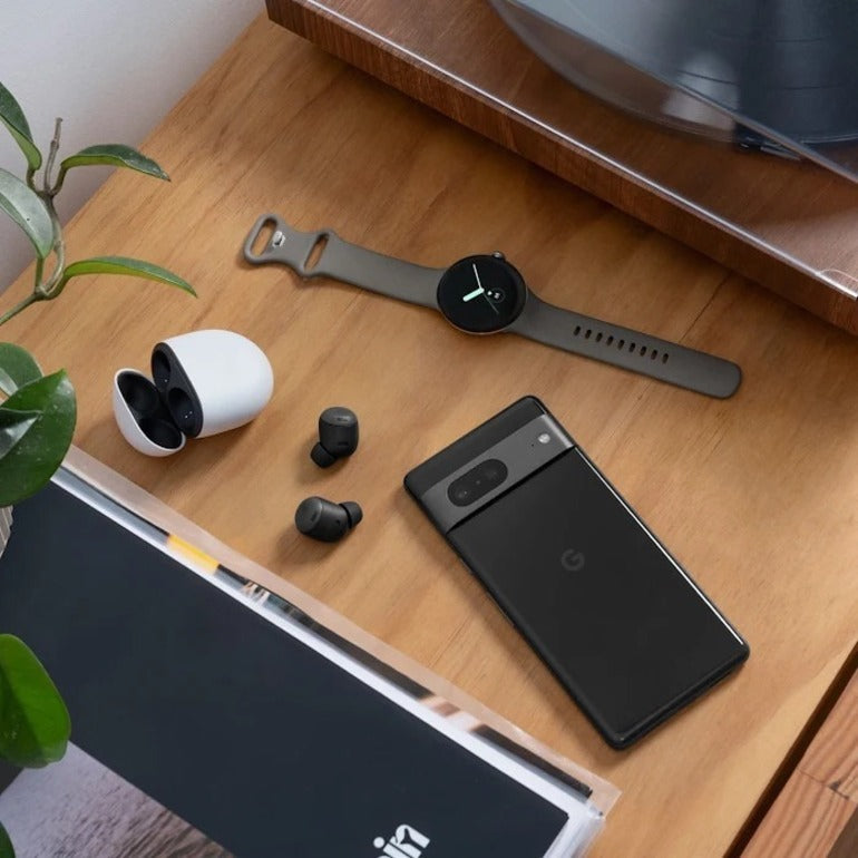 Google Pixel 7 256 GB Smartphone - 6.3 OLED Full HD Plus 1080 x 2400 - Octa-core (Cortex X1Dual-core (2 Core) 2.85 GHz + Cortex A78 Dual-core (2 Core) 2.35 GHz + Cortex A55 Quad-core (4 Core) 1.80 GHz - 8 GB RAM - Android 13 - 5G - Obsidian" GA04528-US