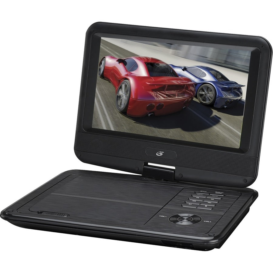 GPX PD901VPB Portable DVD Player - 9 Display - 800 x 480 - Black"