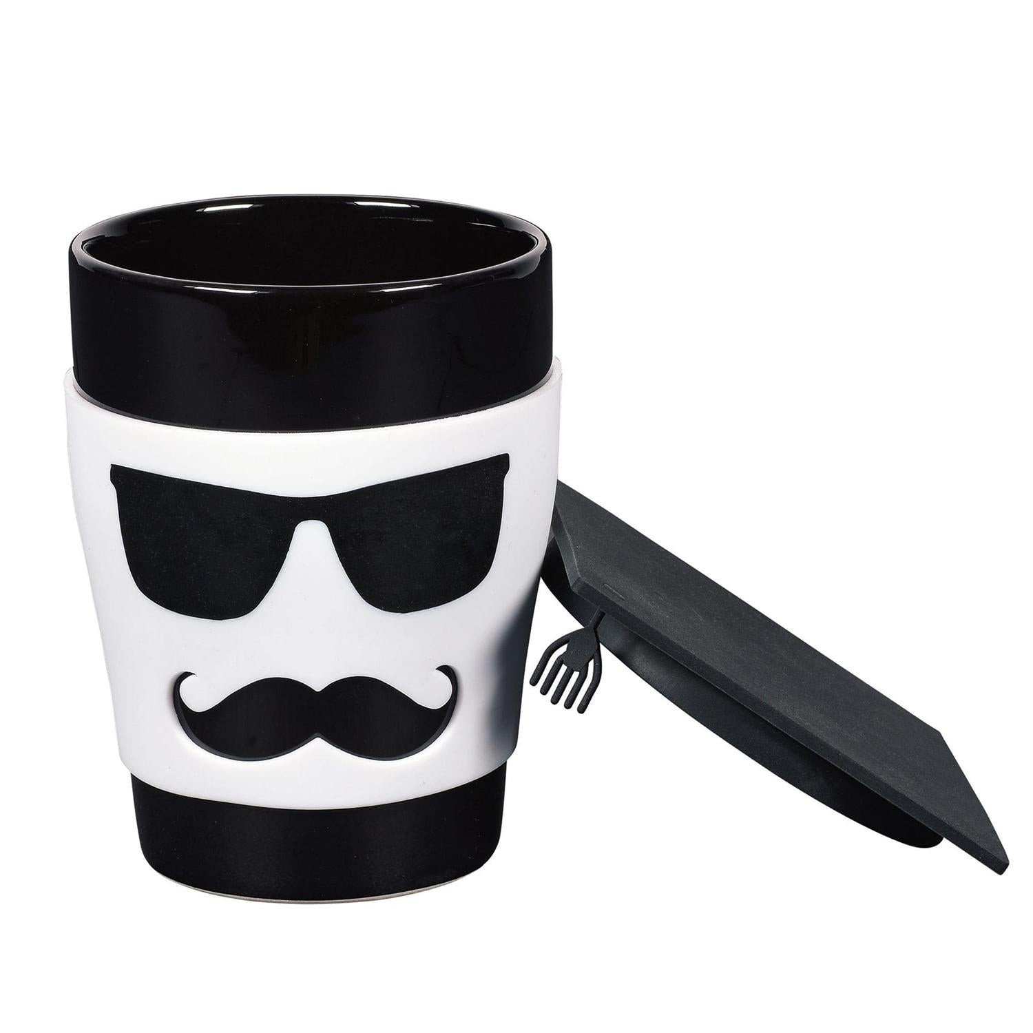 Graduate Mug with Silicone Top - His