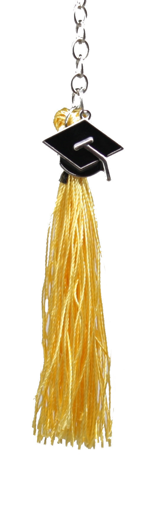 Graduation Tassel Key Chain - Black