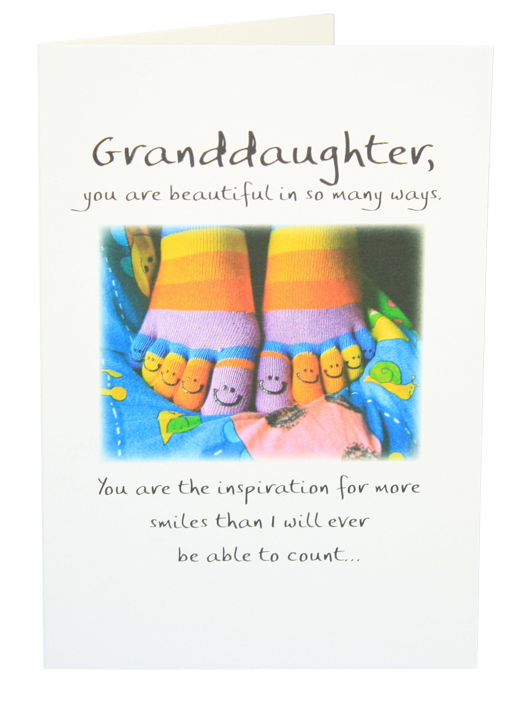 Granddaughter You Are Beautiful In So Many Ways - Greeting Card