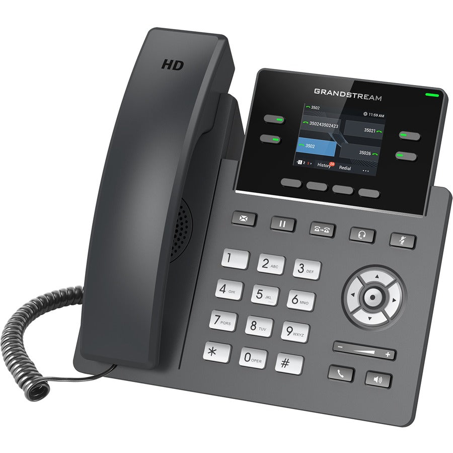 Grandstream GRP2612 IP Phone - Corded - Corded - Wall Mountable GRP2612P