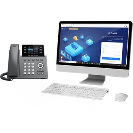 Grandstream GRP2634 IP Phone - Corded - Corded - Bluetooth, Wi-Fi - Wall Mountable, Desktop