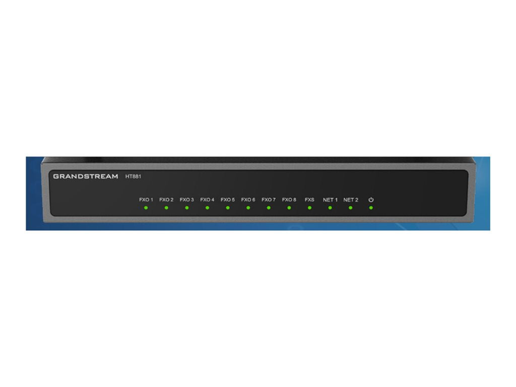 Grandstream TDSourcing HT881 - VoIP gateway - 1GbE - desktop