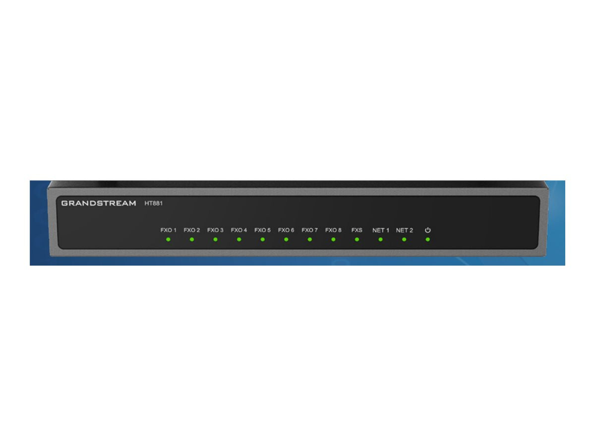 Grandstream TDSourcing HT881 - VoIP gateway - 1GbE - desktop