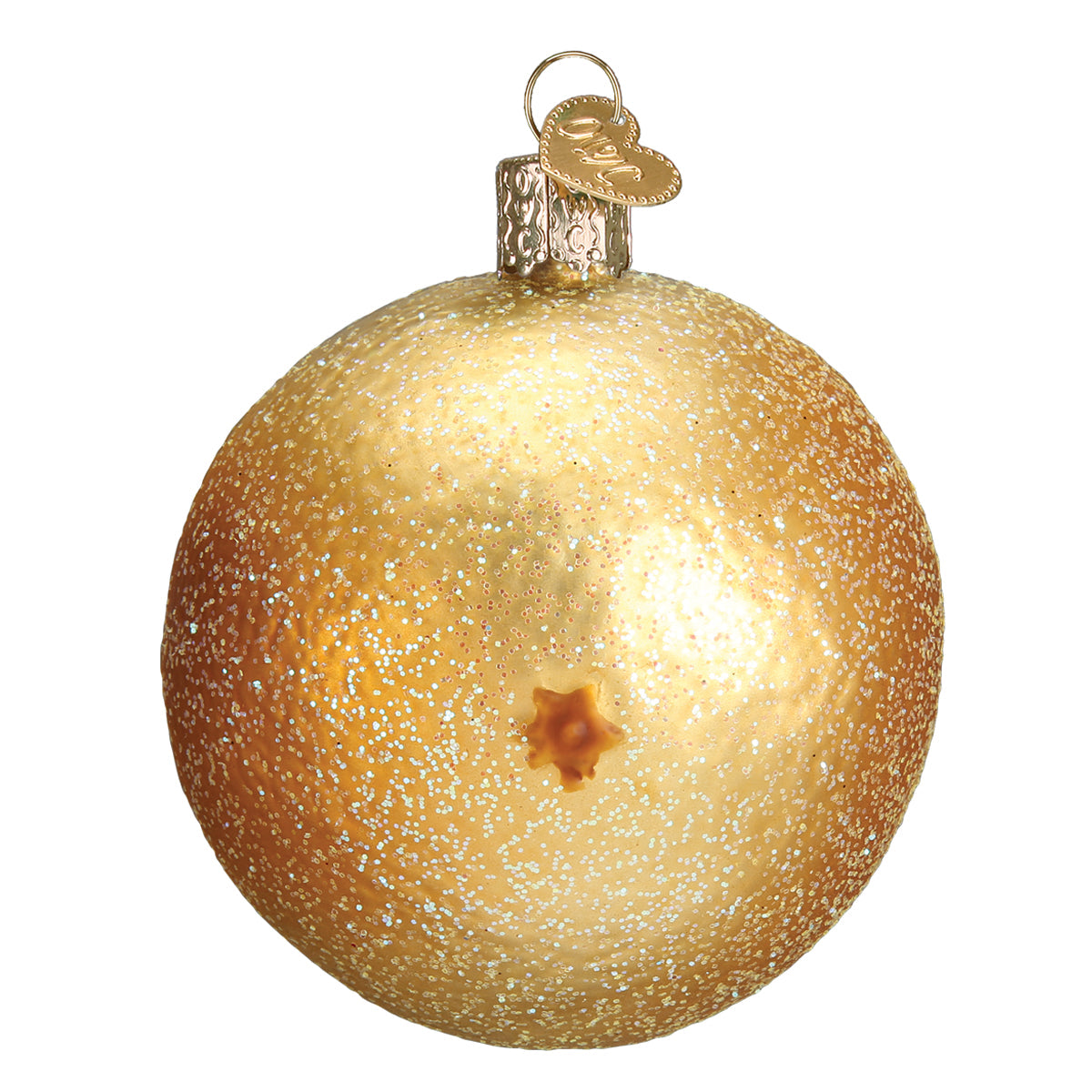 Grapefruit Glass Ornament