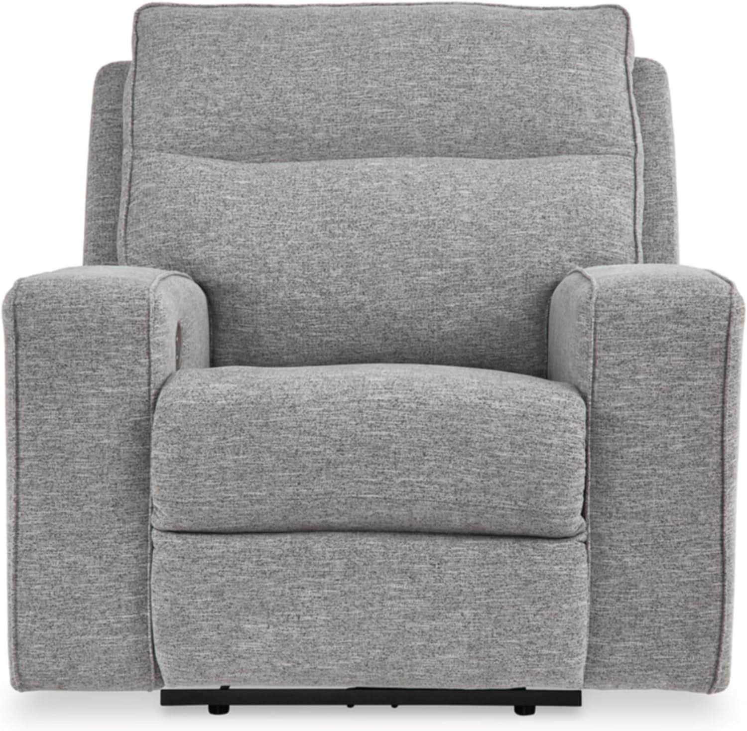 Gray Power Recliner With Adjustable Comfort For Living Room