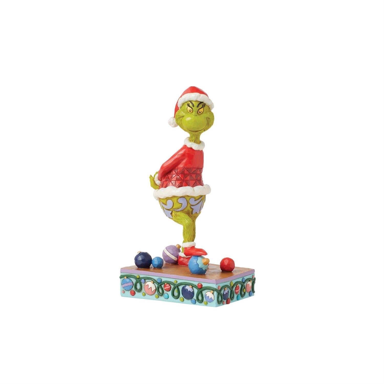 Grinch Stepping on Ornaments Figurine