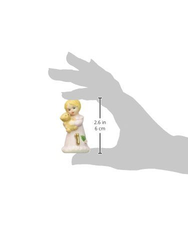 Growing Up Girls Figurine - Blonde First Communion