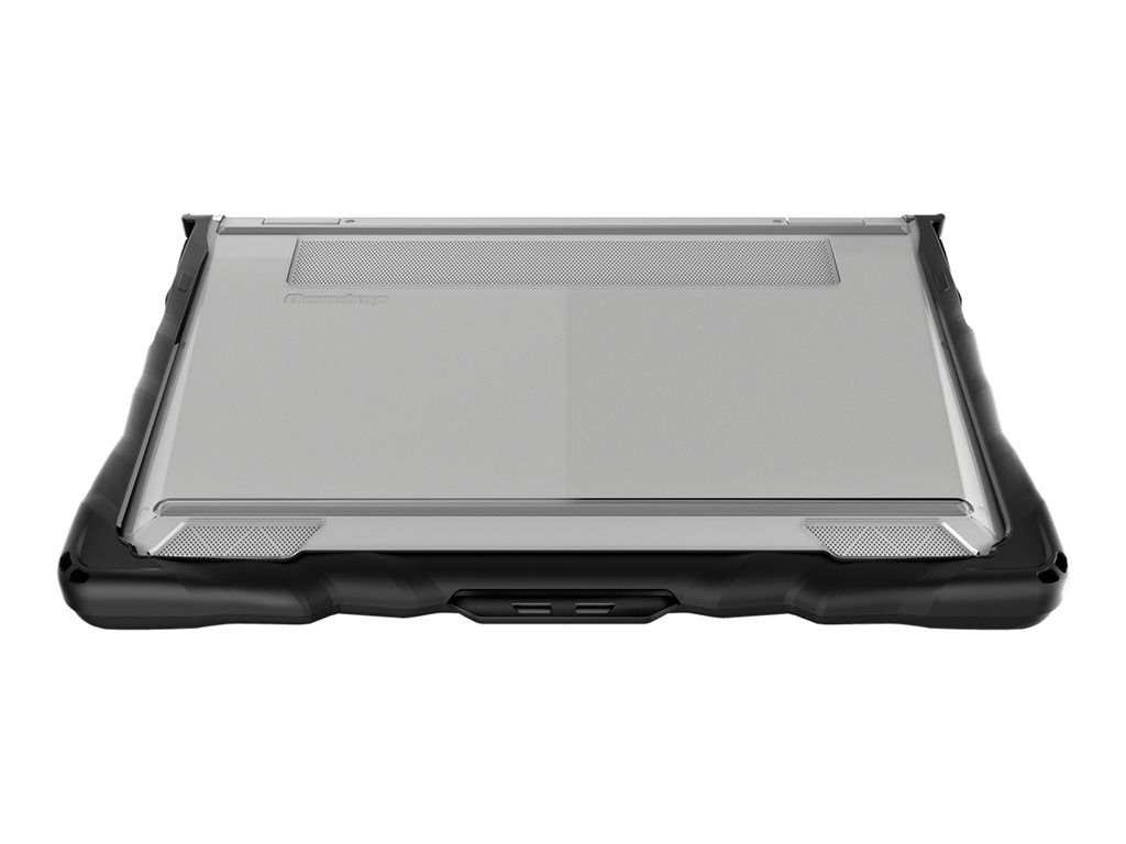 Gumdrop DropTech Series - Notebook shell case - rugged - black, transparent - for HP EliteBook x360 1040 G7 Notebook, 1040 G8 01H018