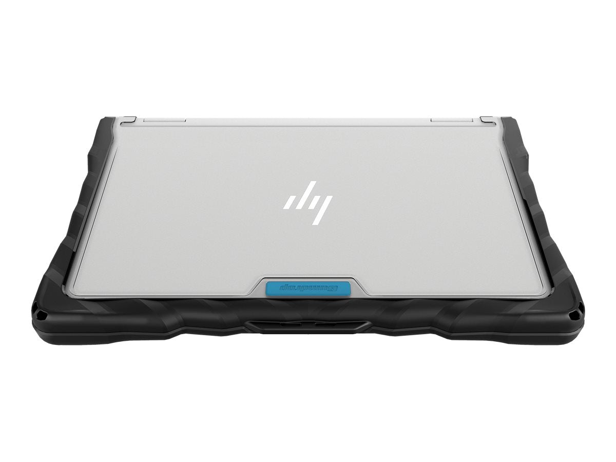 Gumdrop DropTech Series - Notebook shell case - rugged - black, transparent - for HP EliteBook x360 1040 G7 Notebook, 1040 G8 01H018