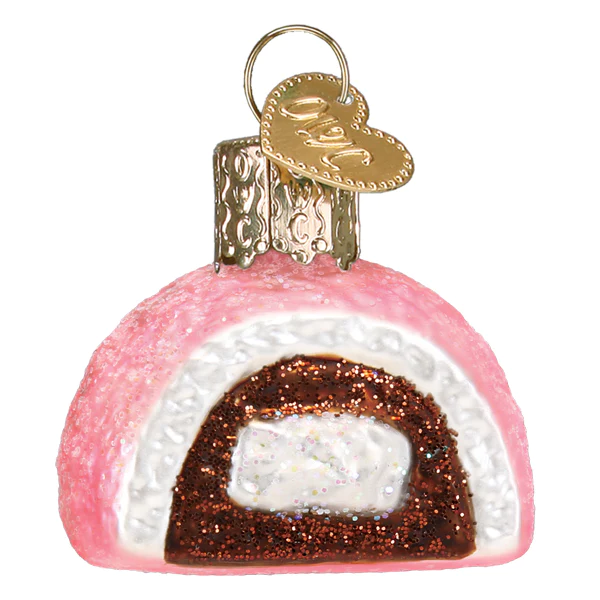 Gumdrop Mini Hostess Snowball Glass Ornament