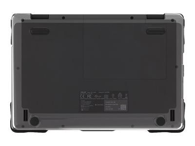 Gumdrop SlimTech - Notebook shell case - black - for ASUS Chromebook C204EE 06C002