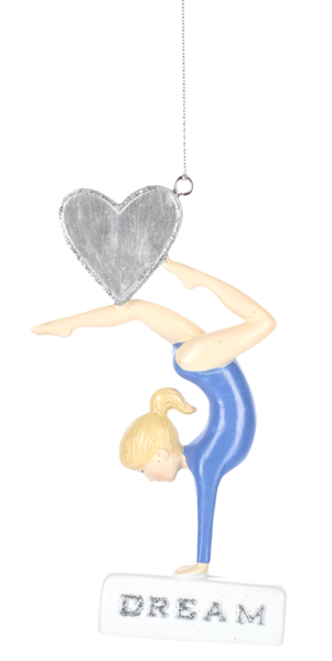 Gymnastic Girl Ornament -