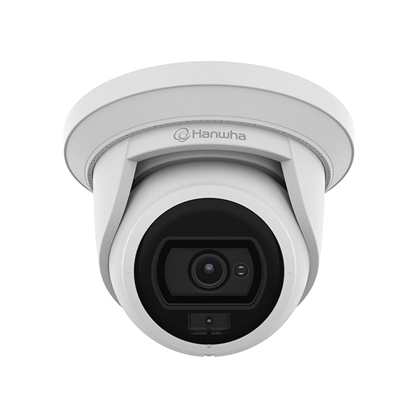 HANWHA WISENET A Series 4MP White Light Turret Camera 3mm PoE