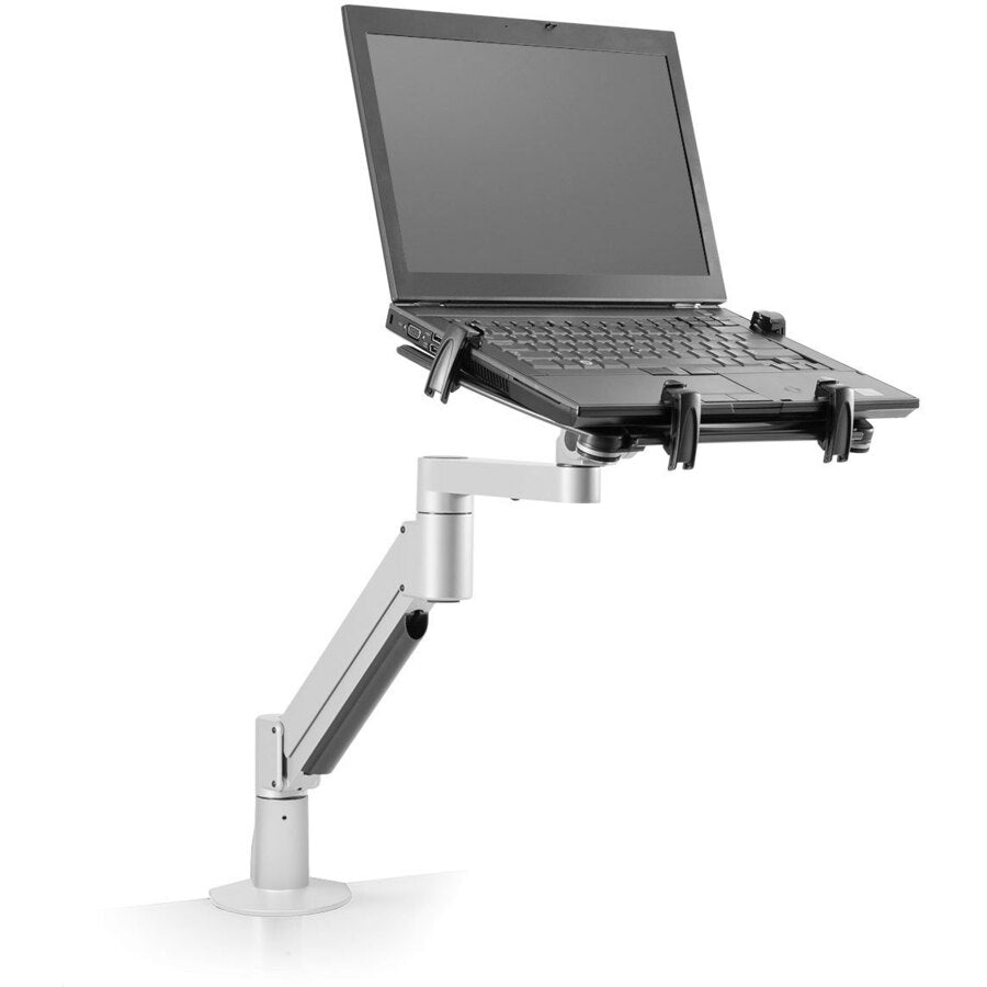 HAT 7000-T-500HY Desk Mount for Notebook, Docking Station, Monitor - Flat White