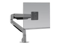 HAT DESIGN WORKS E2 Articulating Monitor Arm, Silver