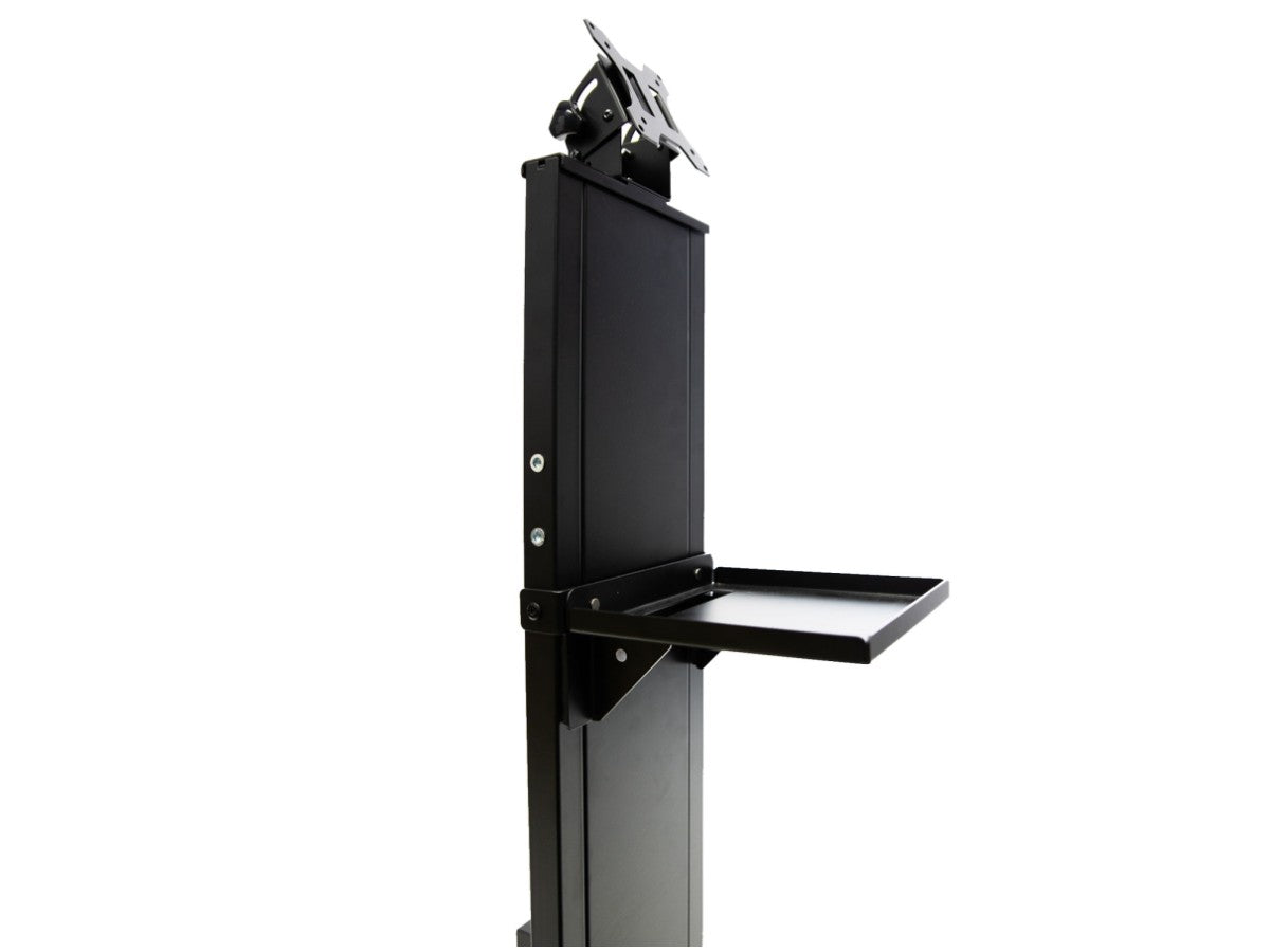 HAT DESIGN WORKS Free-Standing Kiosk for 27" Screens with Lockable Cabinet