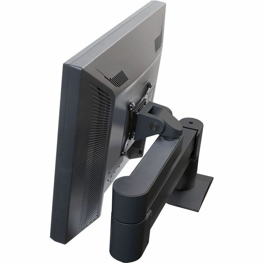 HAT Design Works Deluxe 7500-1500-104 Mounting Arm for Monitor - Vista Black - Landscape/Portrait