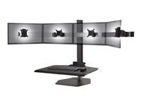 HAT Design Works Winston Workstation Quad Freestanding Sit-Stand