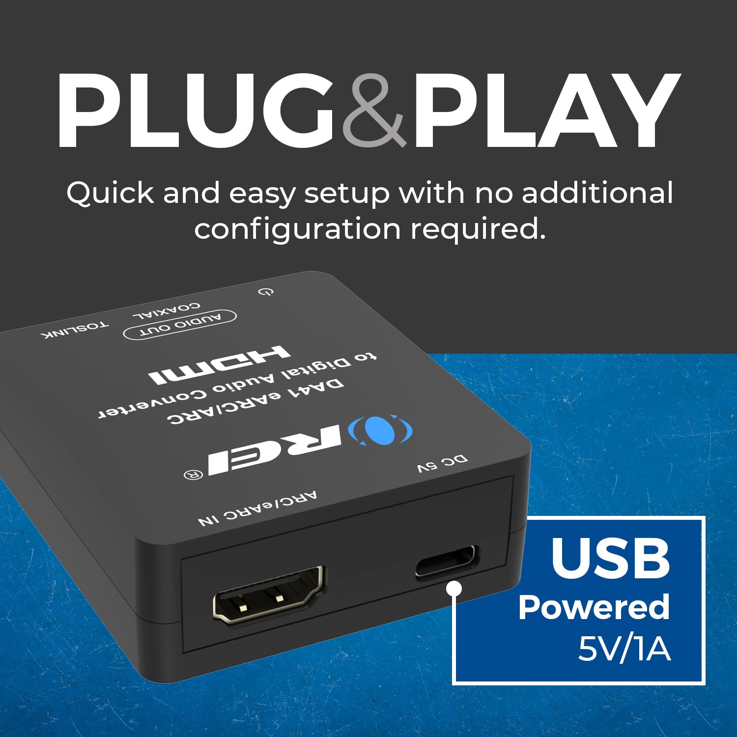 HDMI (ARC/eARC) To Digital Audio Converter (DA41)