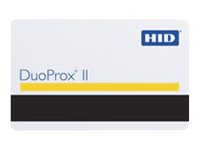 HID DuoProx II 1336 - RF proximity / magnetic stripe card - white gloss 1336LGGMN